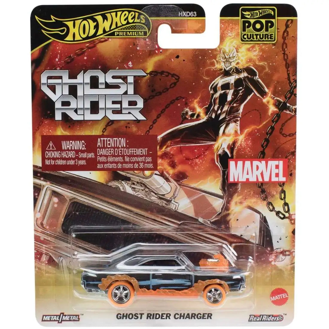 Hot Wheels Premium Pop Culture - Marvel Ghost Rider Charger