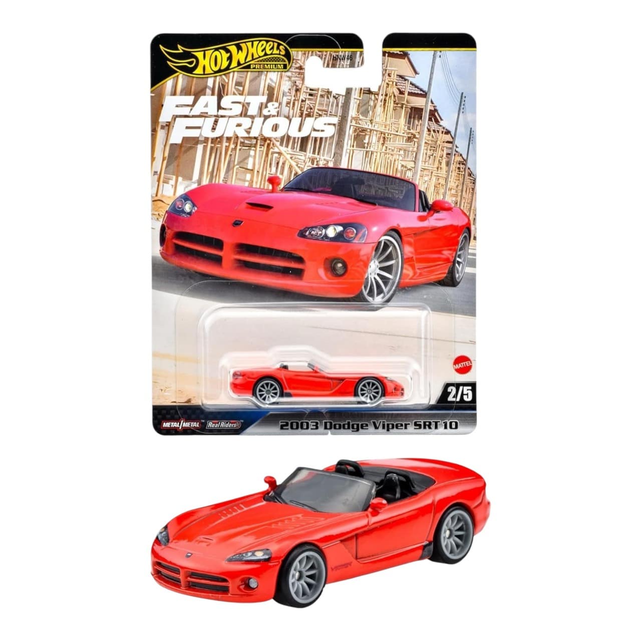Hot Wheels Fast & Furious 2003 Dodge Viper SRT10