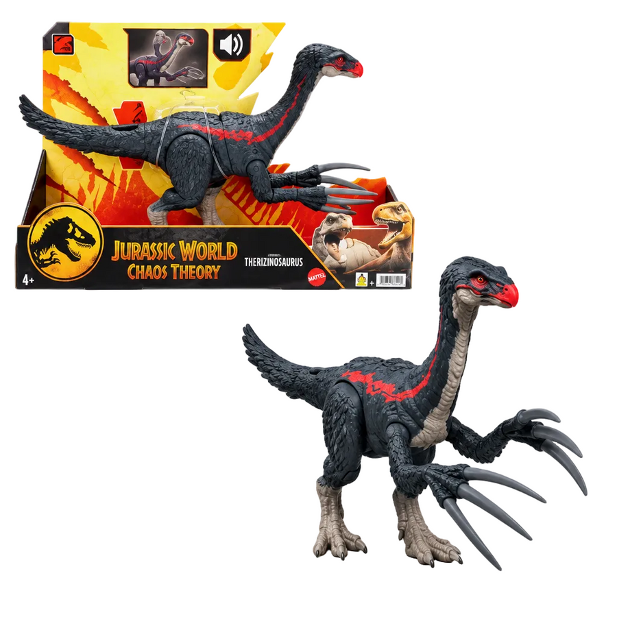 Jurassic World Slash N' Roar Therizinosaurus Dinosaur Figure