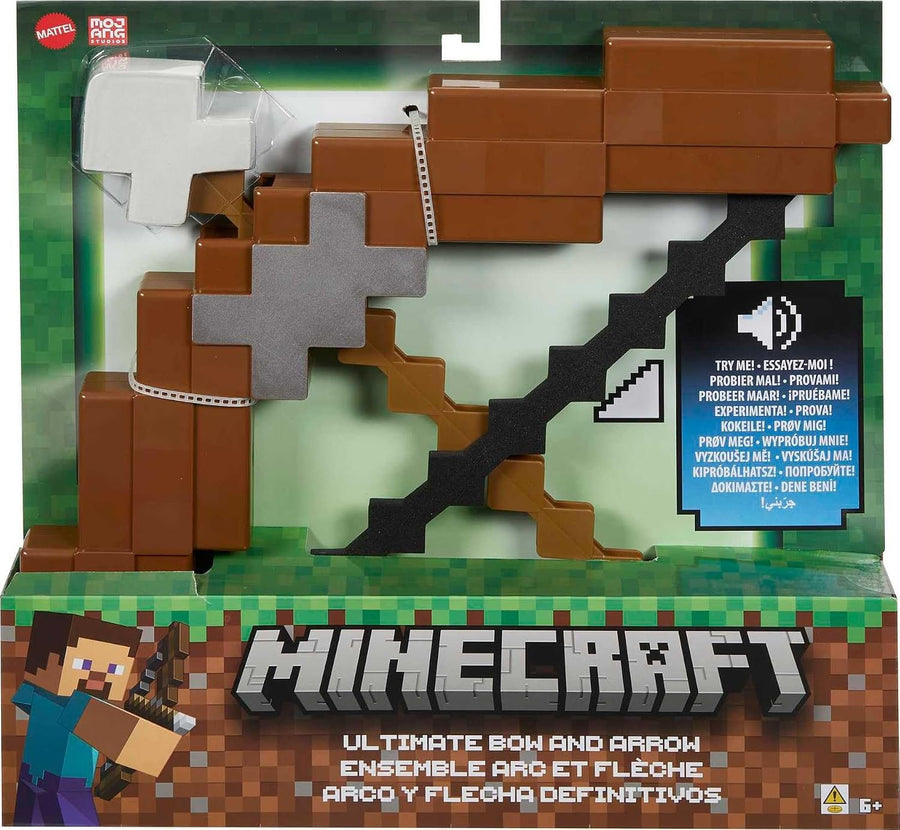Minecraft Ultimate Bow and Arrow Role-Play Set with Sounds