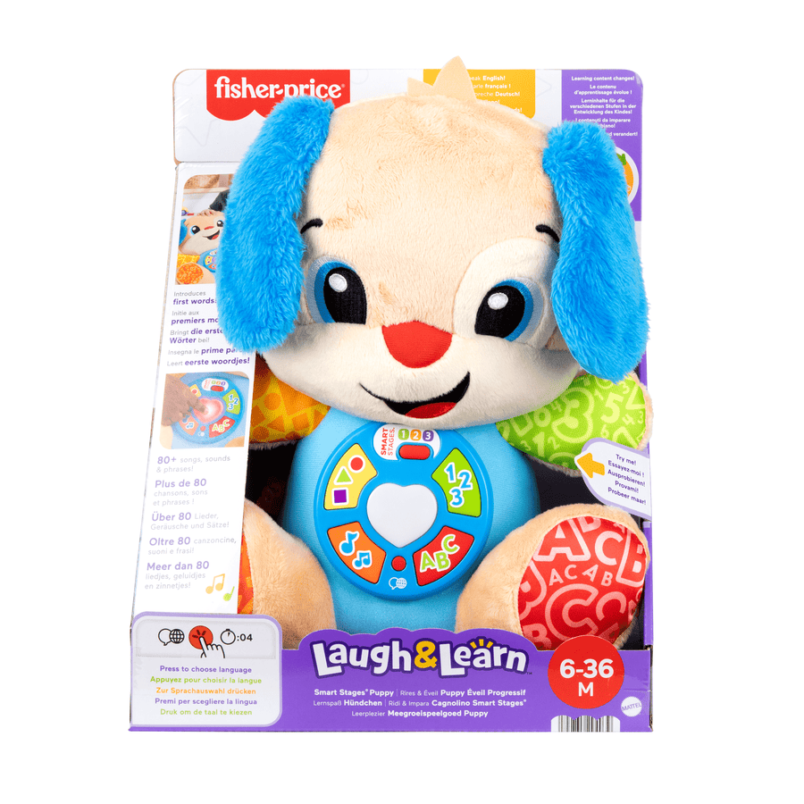 Fisher-Price Laugh & Learn Smart Stages Puppy Musical Learning Toy