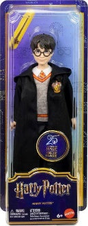 Harry Potter Fashion Doll in Hogwarts Uniform with Wand