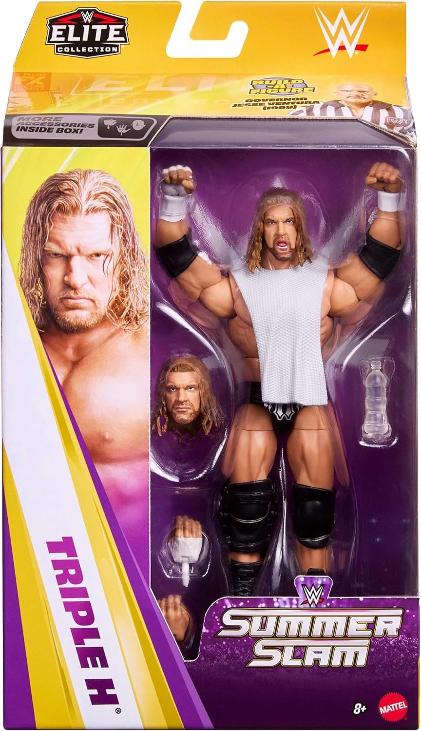 WWE Elite Collection Triple H Action Figure Set – SummerSlam Series