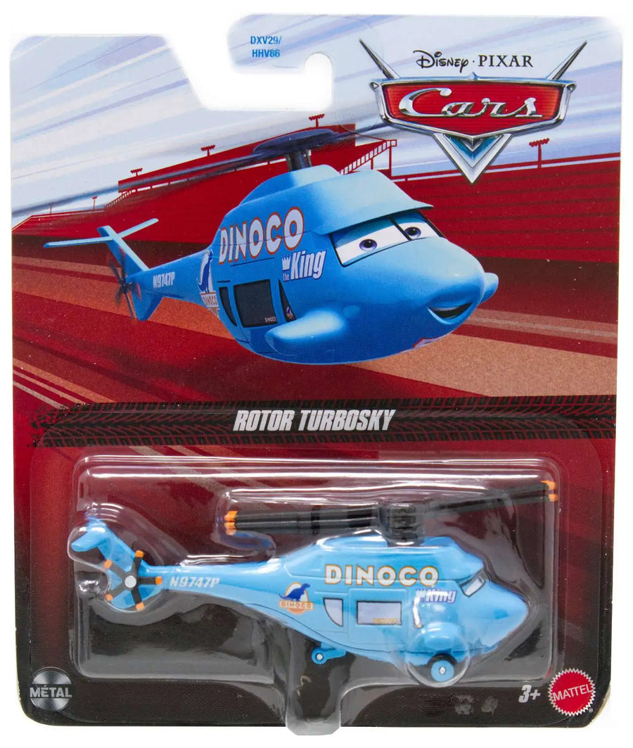 Mattel Disney Pixar Cars Metal Series 1:55 Scale -  Rotor Turbosky