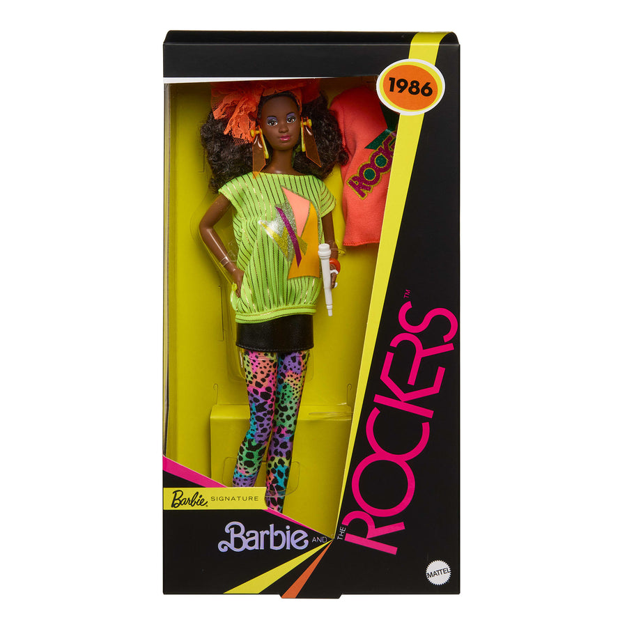 Mattel Barbie Signature Barbie And The Rockers Collectible Repro Deedee Doll, 40th Anniversary Of 1986 Line