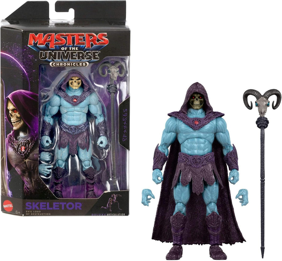 Masters of the Universe Chronicles 2026 Movie Skeletor Action Figure – 6.5"