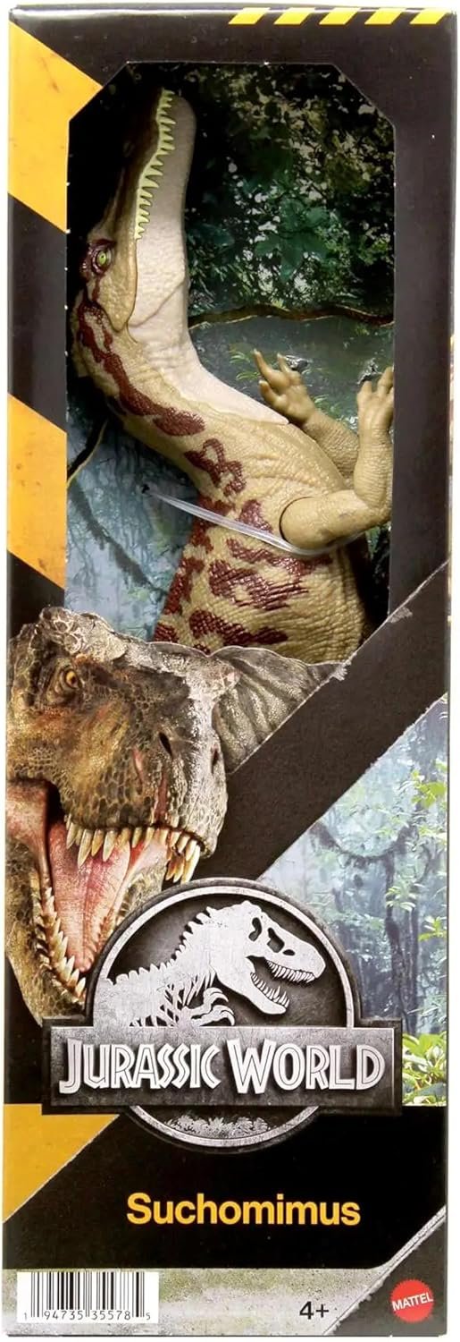 Mattel Jurassic World Large Dinosaur Suchomimus Action Figure 12 Inch