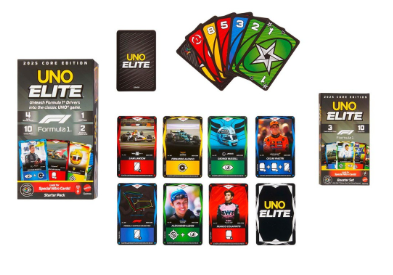 Mattel UNO Elite Formula 1 2025 Core Edition Booster Set