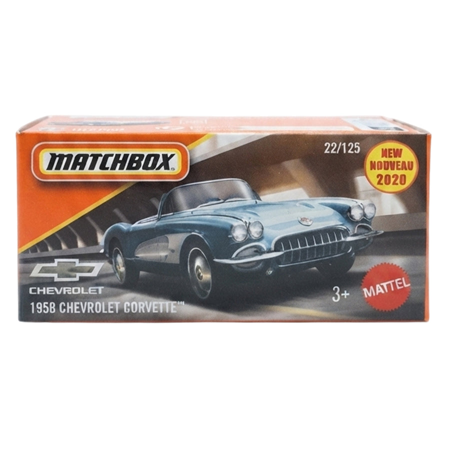 Matchbox 22/125 1958 Chevrolet Corvette 1:64 Die-Cast
