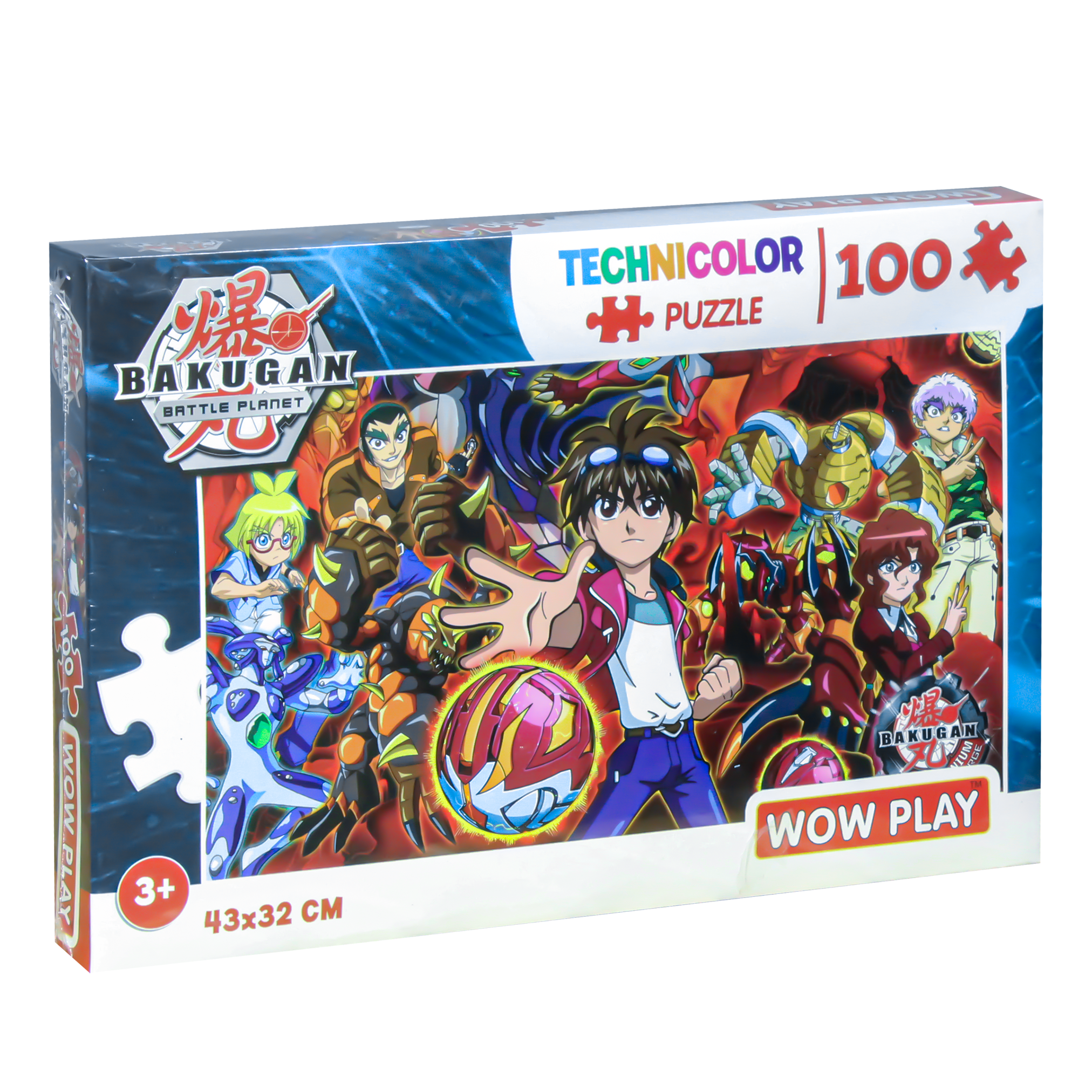 Wow Play Technicolour Puzzle 100 pieces 