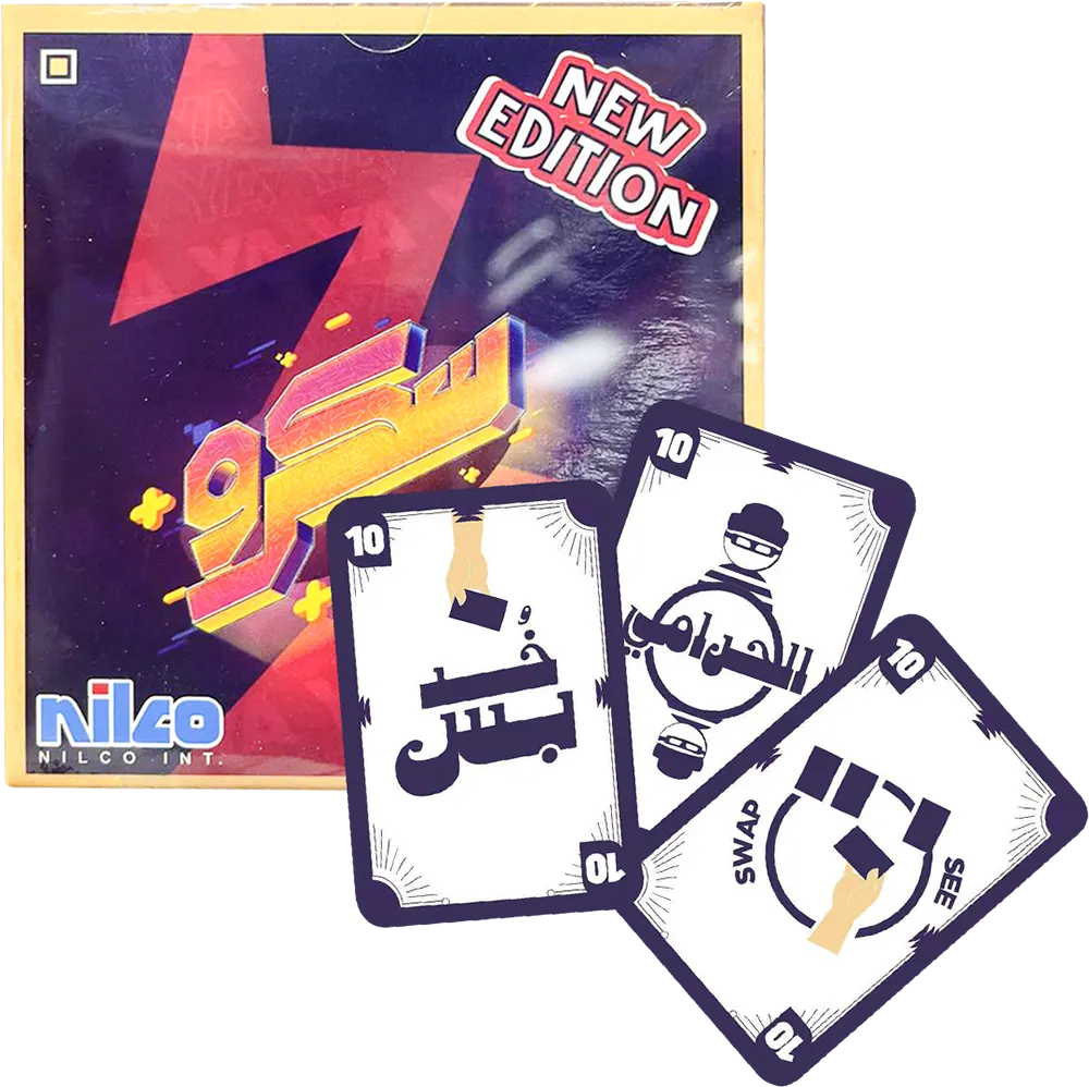 Nilco 2355 Screw Travel Size Group Card Game