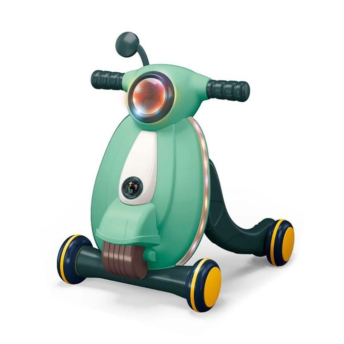 WISHKEY Plastic Multi Functional Baby Walker for Toddlers, 2-in-1 Baby Walkers with Fun Ball Game, Lights & Music, Walker for Kids for 1+ Years