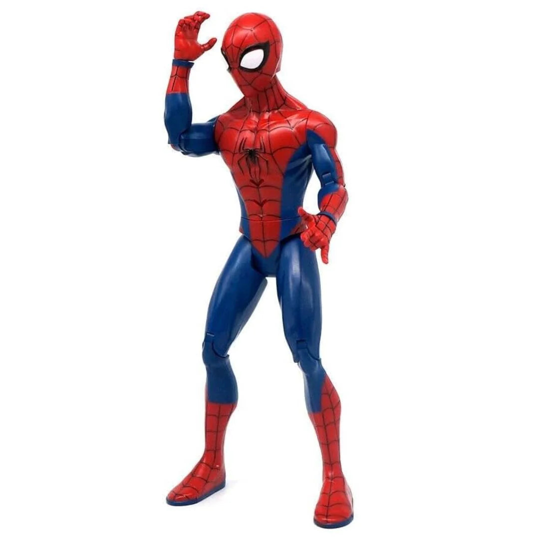 Super Heroes Marvel - Animated Spider-Man - Classic Spider-Man with Base 14 Inch