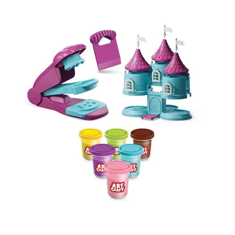 Art Craft Fairy Tale Castle Dough Play Set 336 Gr
