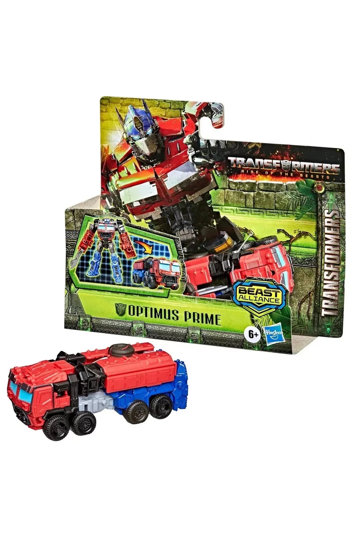 Transformers Toys Rise of The Beasts Movie Beast Alliance Battle Changers Optimus Prime Action Figure