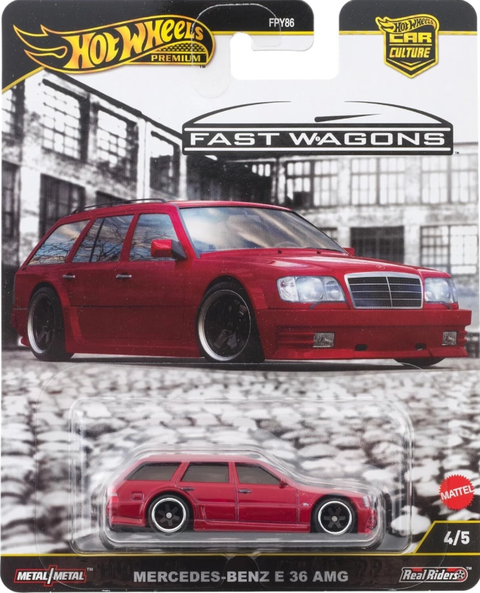 Hot Wheels Car Culture Fast Wagons - Mercedes Benz E 36 AMG