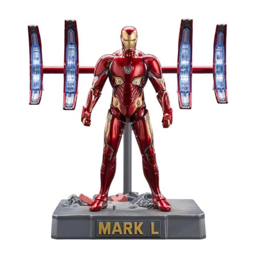 ZD Toys Super Heroes: Marvel - Avengers: Infinity  War - Iron Man Mark L with Light Scale 1:10 Collectible (Action Figure)