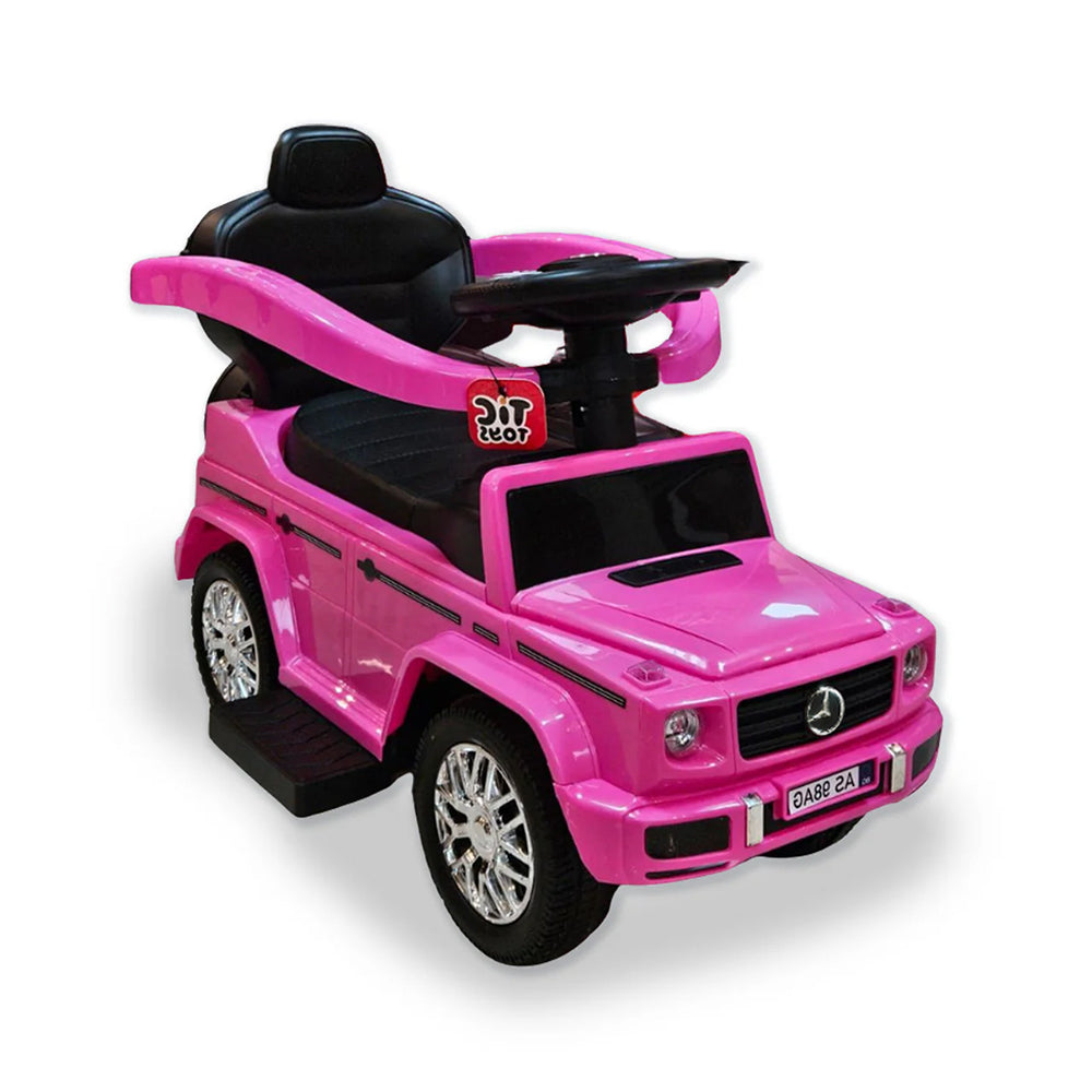 Tic Toys Rock Rider Ride-On For Kids - Pink