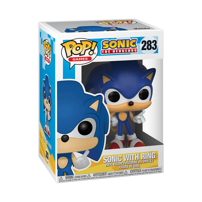 Funko pop Games: Sonic - Sonic with Ring