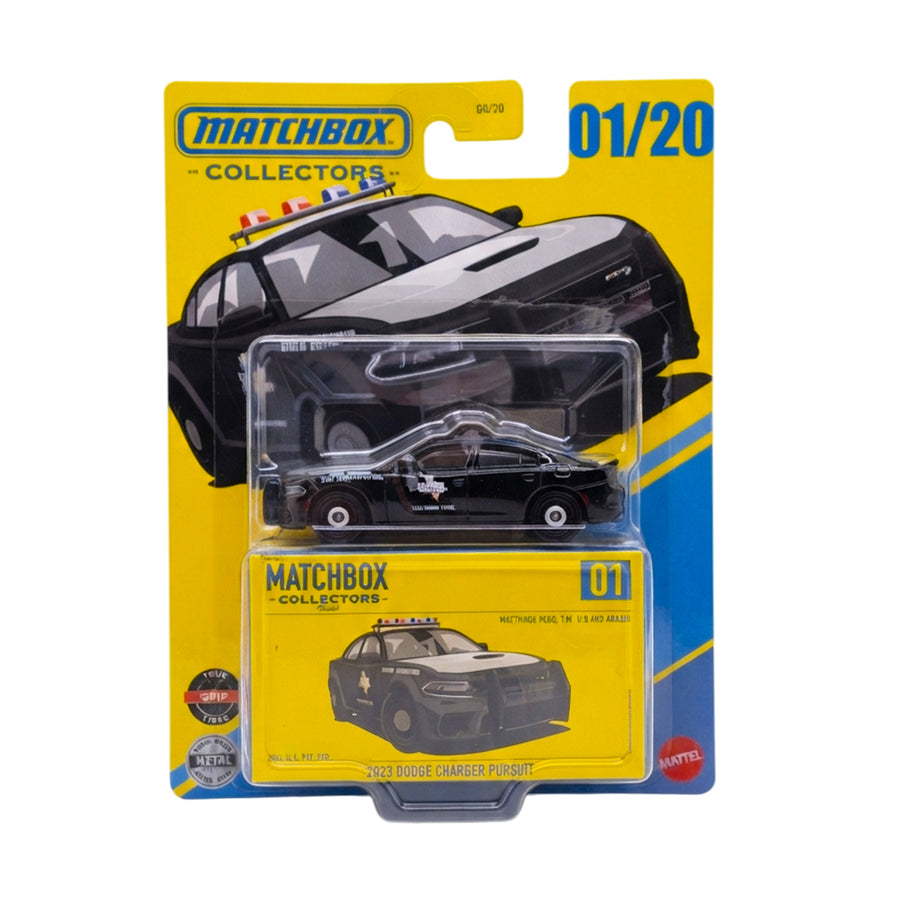 Matchbox 2023 Dodge Charger Pursuit 1:64 Diecast