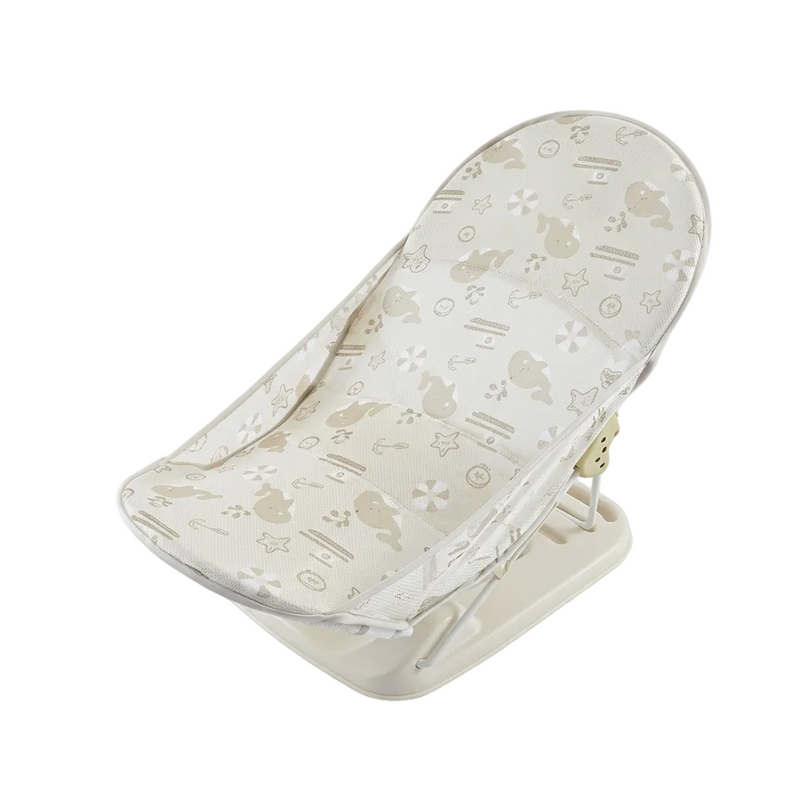 Neutral Marine Whale Baby Foldable Bath Support Chair