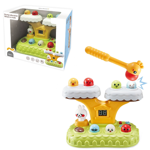 Whack-A-Mole Baby Activity Toy