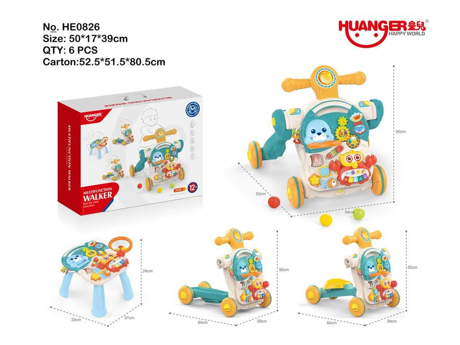 4 IN 1 BABY WALKING CAR(WHIT LIGHT/MUSIC)
