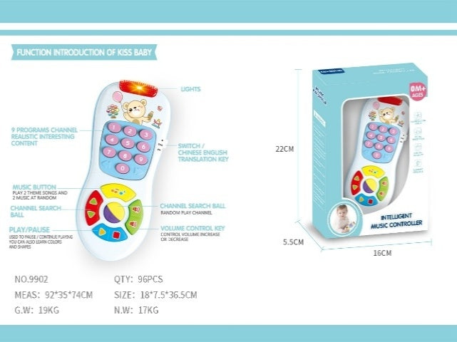 Remote Control Story Machine & Puzzle Toy