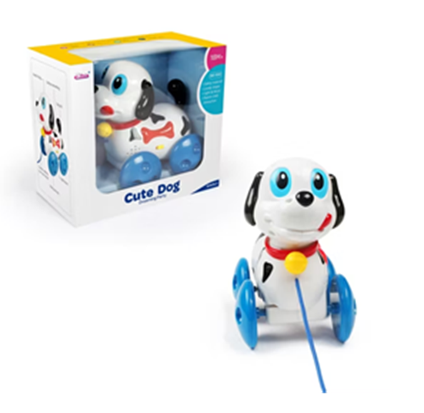 Pull-Along Dog Toy for Babies