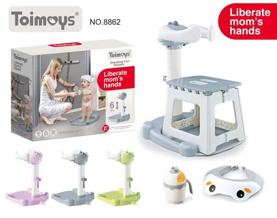 Baby Standing Bath Rack – 4-in-1