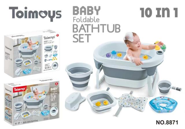 Baby Bathtub Set with Accessories