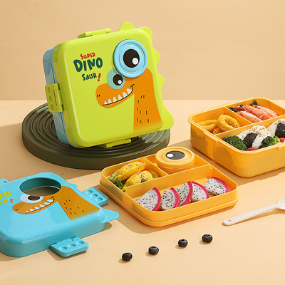 1590ML+70ML SQUARE PLASTIC LUNCH BOX