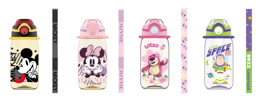 MICKEY-610ML WATER BOTTLE