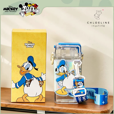 DONALD DUCK-520ML STRAPS WATER BOTTLE