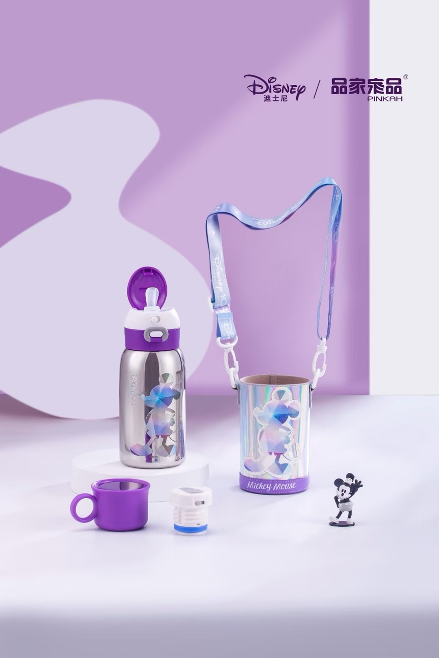 MICKEY-630ML STAINLESS STEEL THERMAL BOTTLE