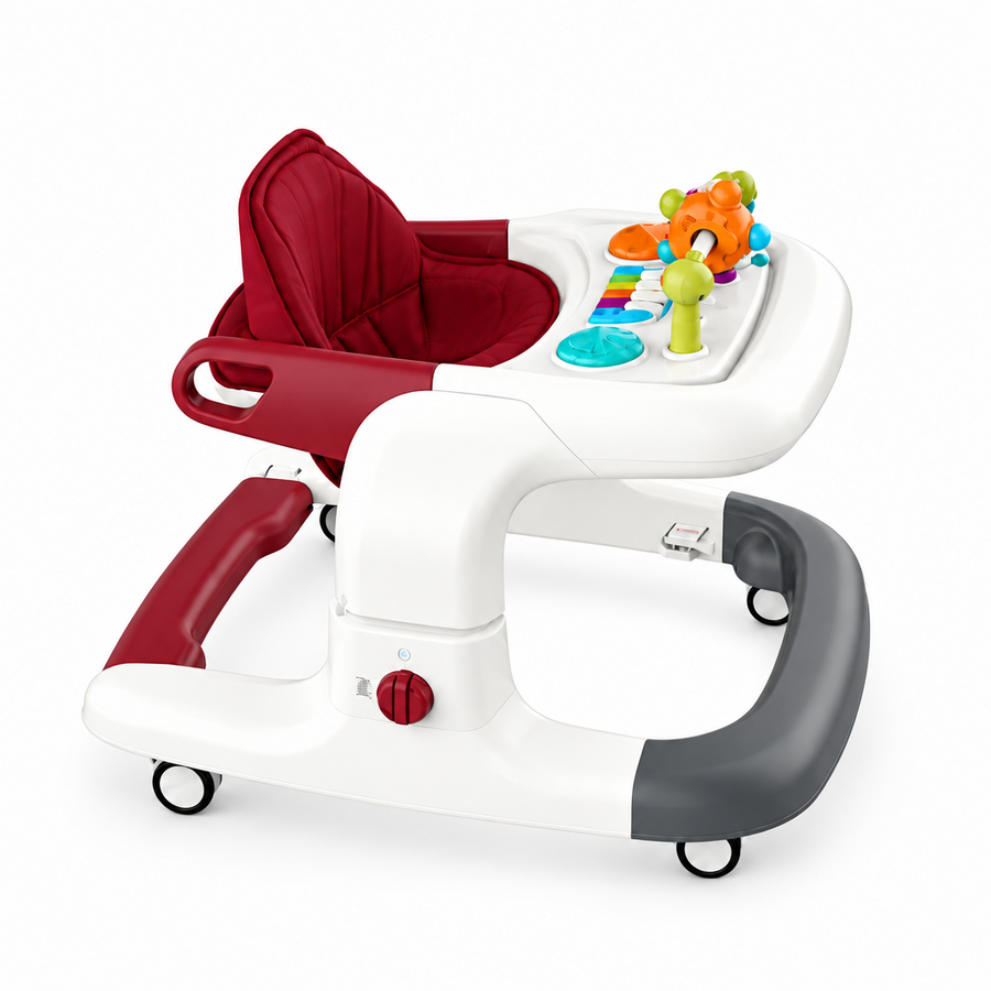 Baby Walker with Activity Tray – Assorted Colors