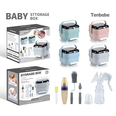 Baby Bottle Storage Box Set – 6 Pieces