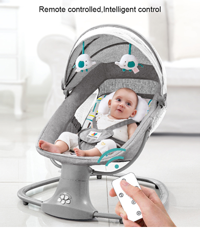 Electric Baby Rocking Chair with Bluetooth