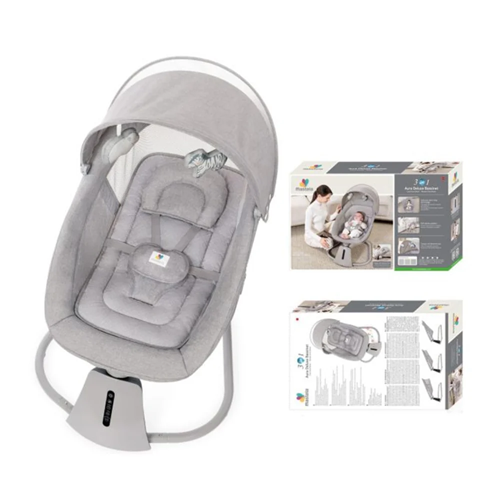 كرسي هزاز كهربائي للرضع مع بلوتوث