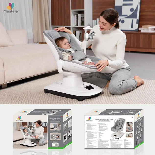 Electric Baby Rocking Chair with Bluetooth