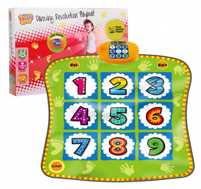 NUMBER DANCE MAT