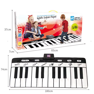 24-KEY ELECTRONIC ORGAN DANCE MAT