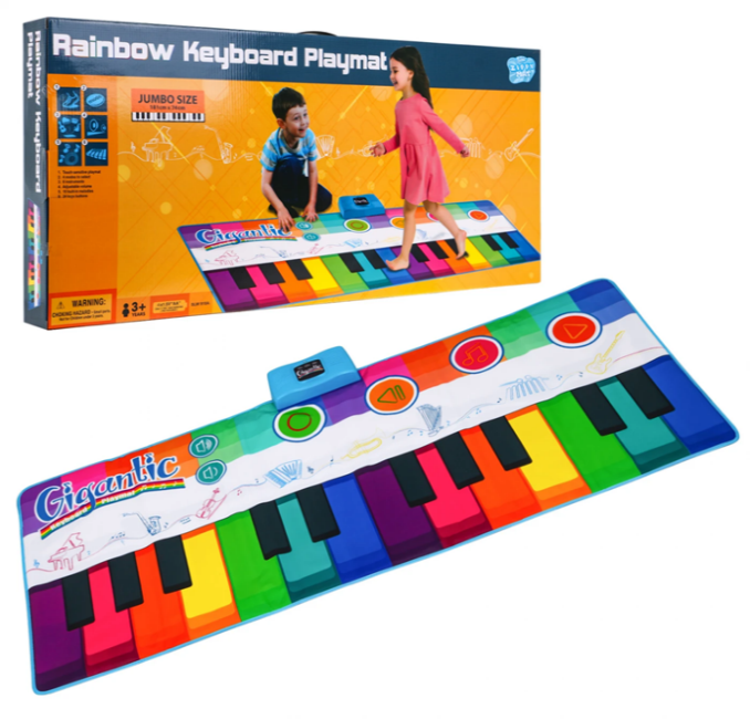 24-KEY ELECTRONIC ORGAN DANCE MAT