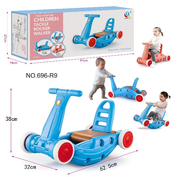CHILDER TACKLE ROCKER WALKER-BLUE/PINK
