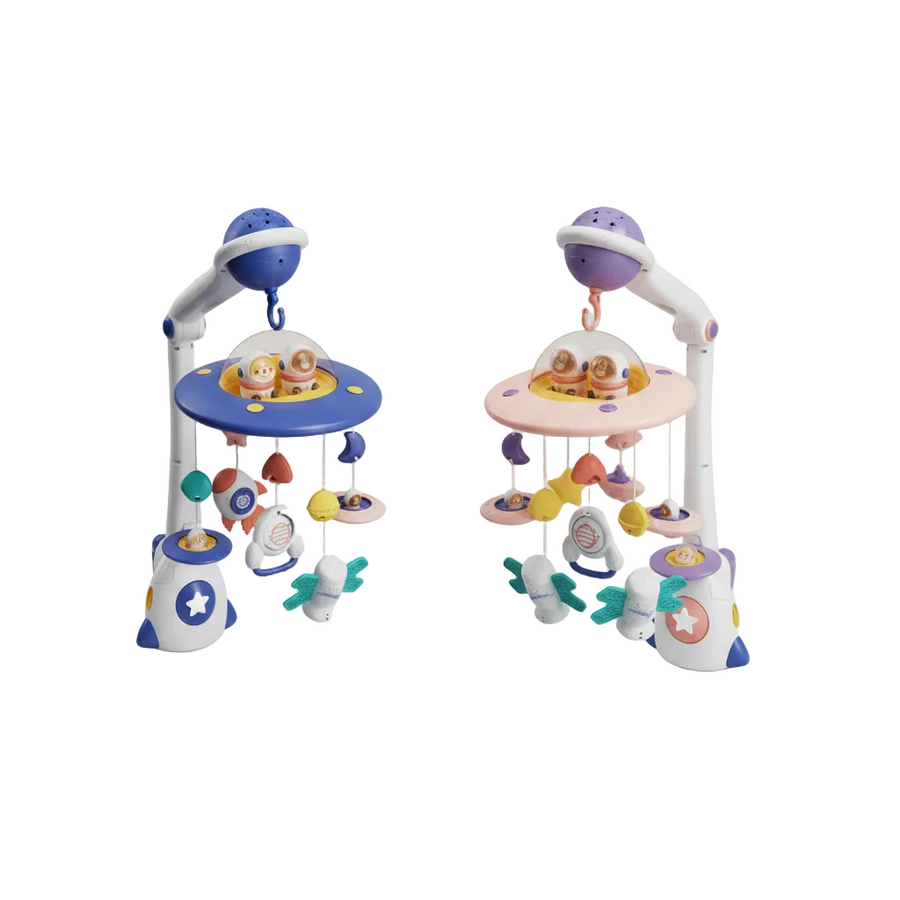 Remote Control Universe Cot Mobile with Music