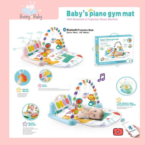CROCODILE OVAL-SHAPED PEDAL PIANO FITNESS FRAME