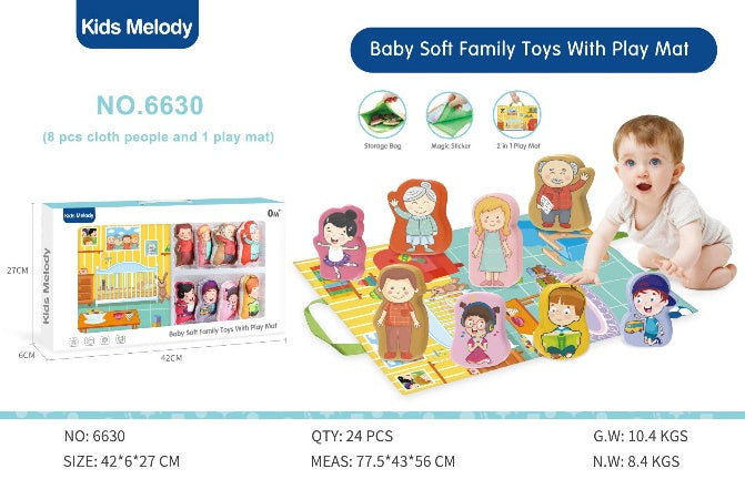 BABY EDUCATIONAL GAME BLANKET