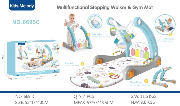 BLUETOOTH PROJECTION, BABY WALKER, PEDAL PIANO
