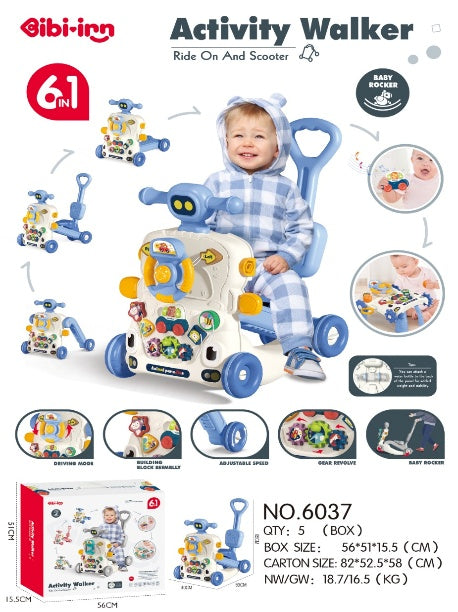 B/O BABY WALKER 6 IN 1