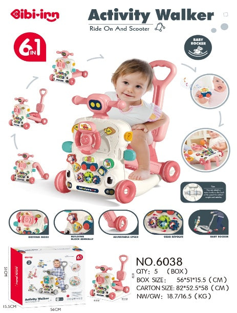 6 IN 1 BABY WALKER